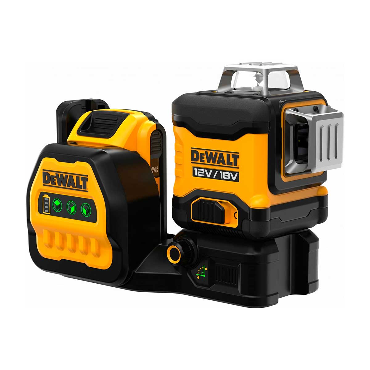 Лазерный уровень DEWALT DCE089D1G18 с зеленым лучом