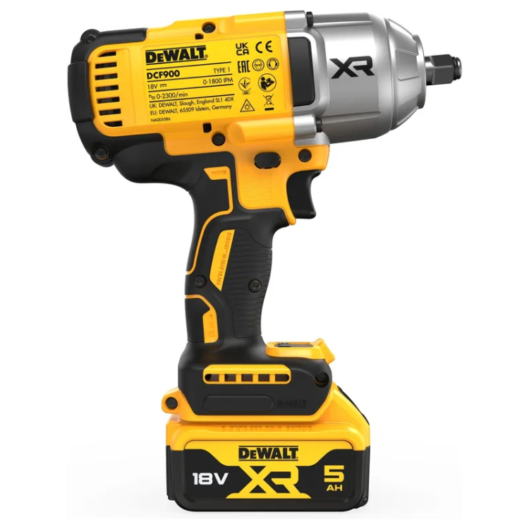 Аккумуляторный ударный гайковерт DeWALT DCF900P2T-QW