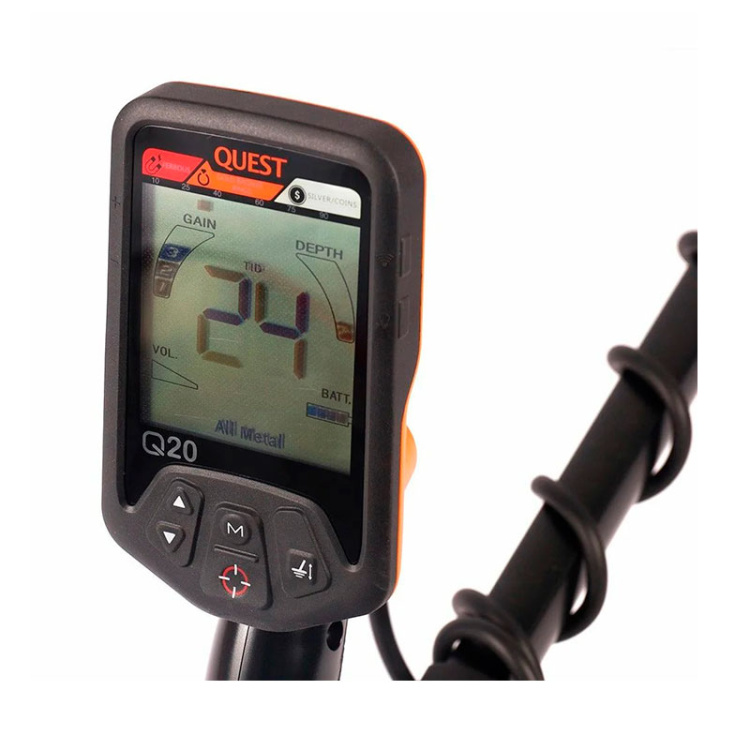 Металлоискатель Quest Q20 (катушка 28 см)