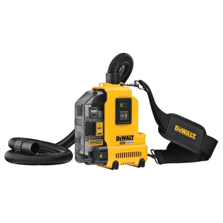 Аккумуляторный строительный пылесос DeWALT DWH161N-XJ 18В 0.21 л