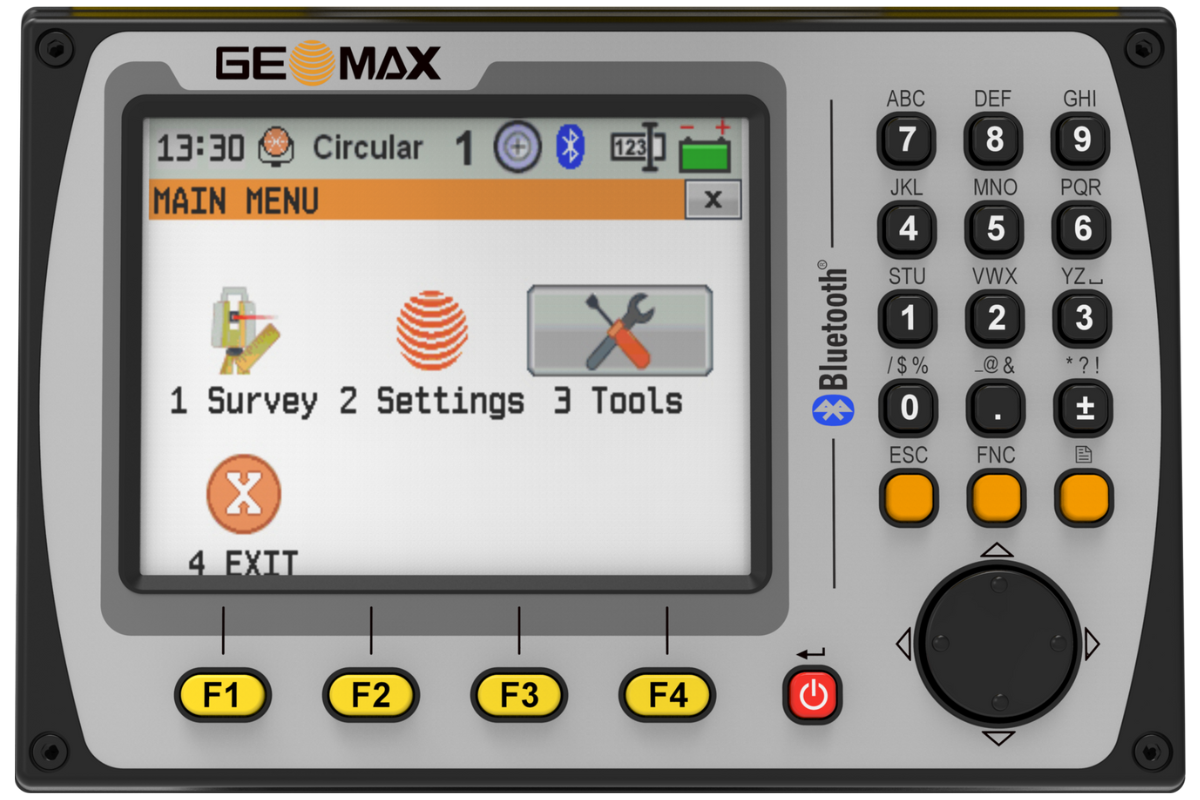 Электронный тахеометр GeoMax Zoom 40 2" NeXus 5