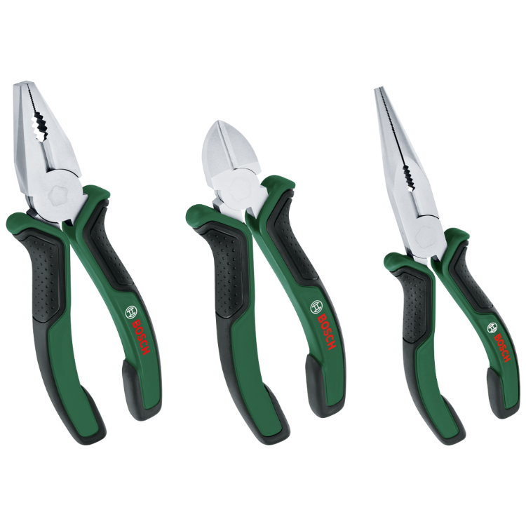 Набор плоскогубцев, 3 шт