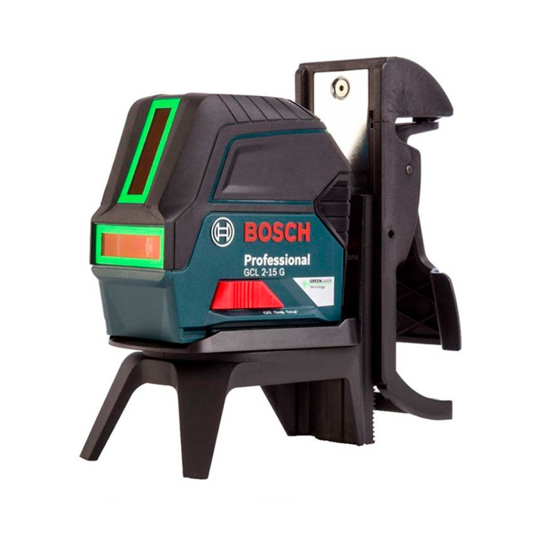 Лазерный нивелир Bosch GCL 2-15G + RM1 + BM3 clip + кейс