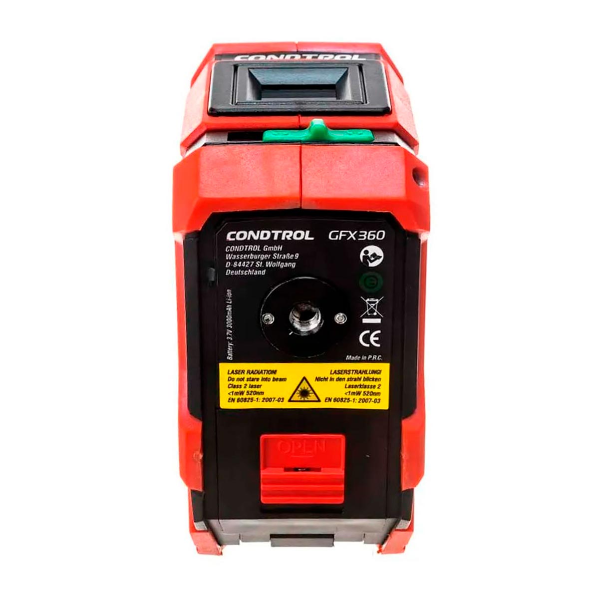 Лазерный уровень Condtrol GFX360 с зеленым лучом