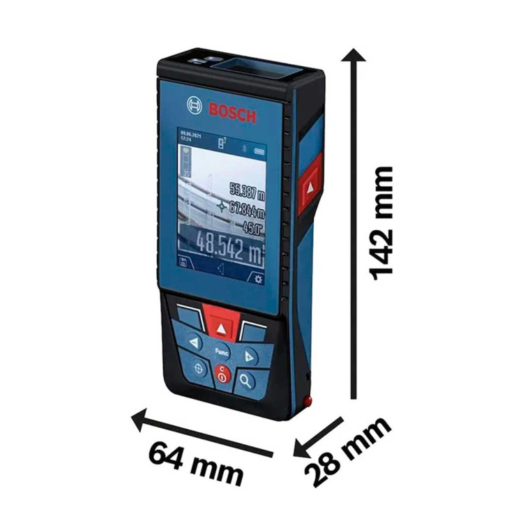 Лазерный дальномер Bosch GLM 100-25 C