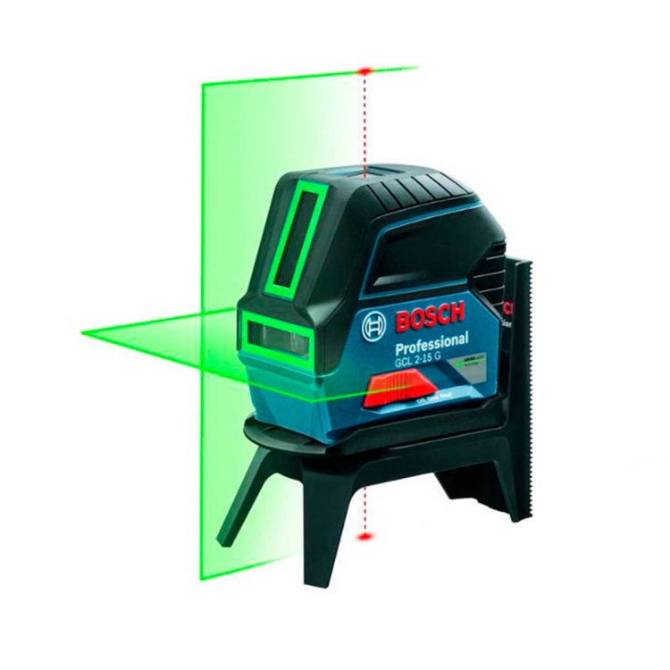 Лазерный нивелир Bosch GCL 2-15G + RM1 + BM3 clip + кейс