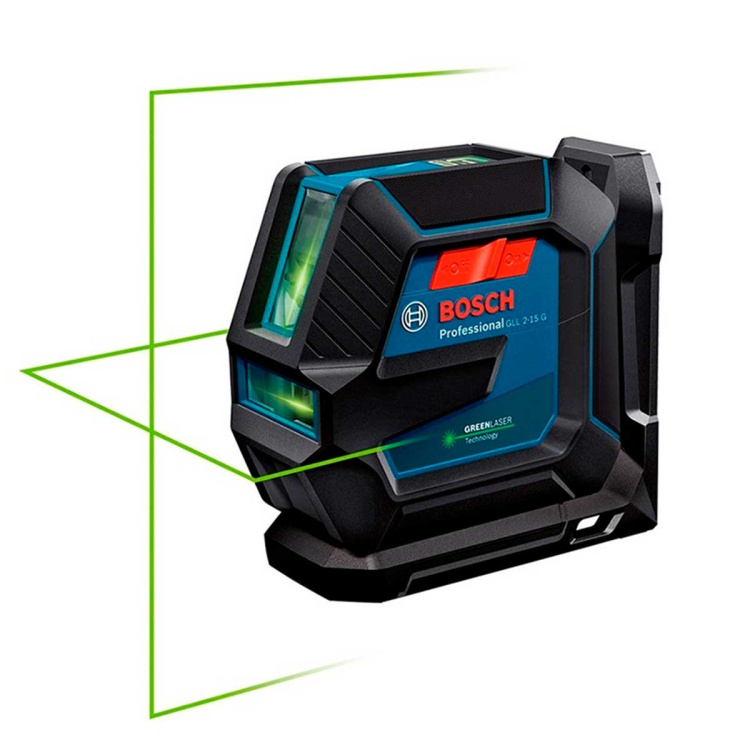 Лазерный нивелир Bosch GLL 2-15 G + LB 10 + BT 150 штатив