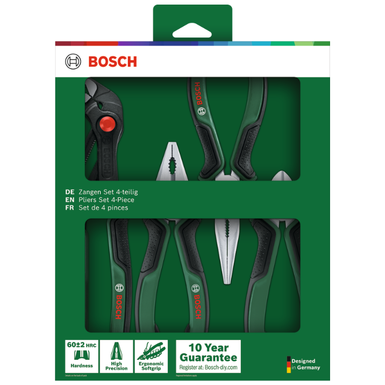 Набор плоскогубцев, 4 шт