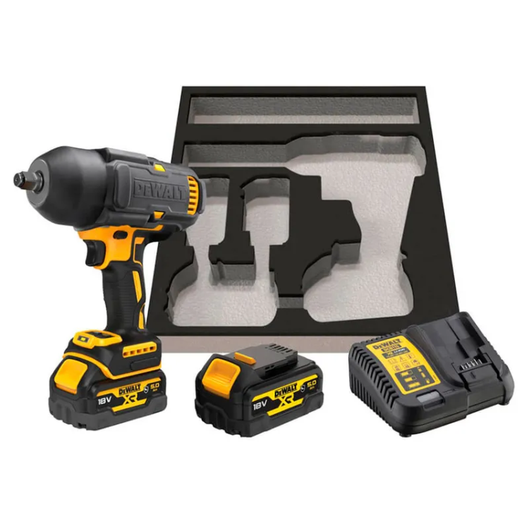 Аккумуляторный ударный гайковерт DeWalt DCF900P2G-QW