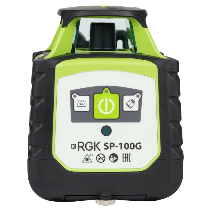 Ротационный нивелир RGK SP-100G, зеленый луч