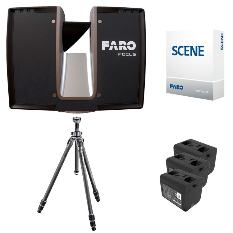 Лазерный сканер FARO Focus Premium 150 + штатив Gitzo + ПО Scene