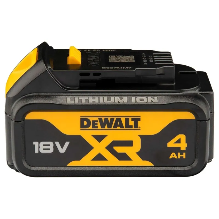 Аккумулятор 18В, 4.0 Ah, Li-Ion, DeWalt DCB182-XJ