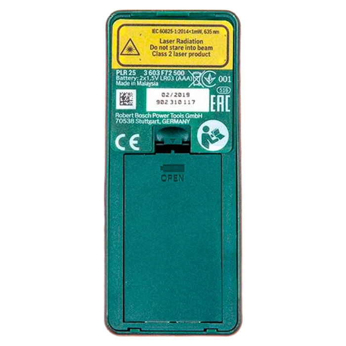 Лазерный дальномер Bosch PLR 25