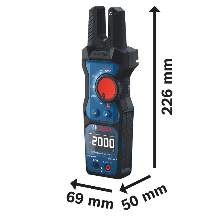 Токоизмерительные клещи Bosch GFM 1000-15