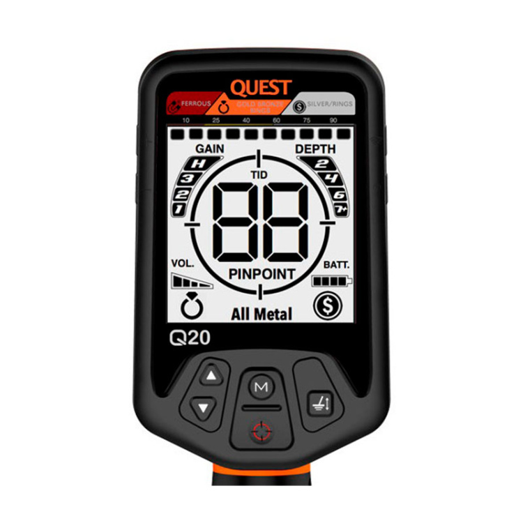 Металлоискатель Quest Q20 (катушка 28 см)