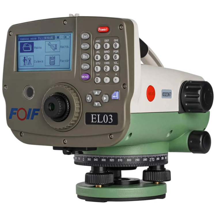 Высокоточный цифровой нивелир FOIF EL03 для точных измерений