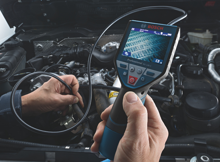 Видеоскоп Bosch GIC 120 C Professional + Аккумулятор 10.8V + L-Boxx