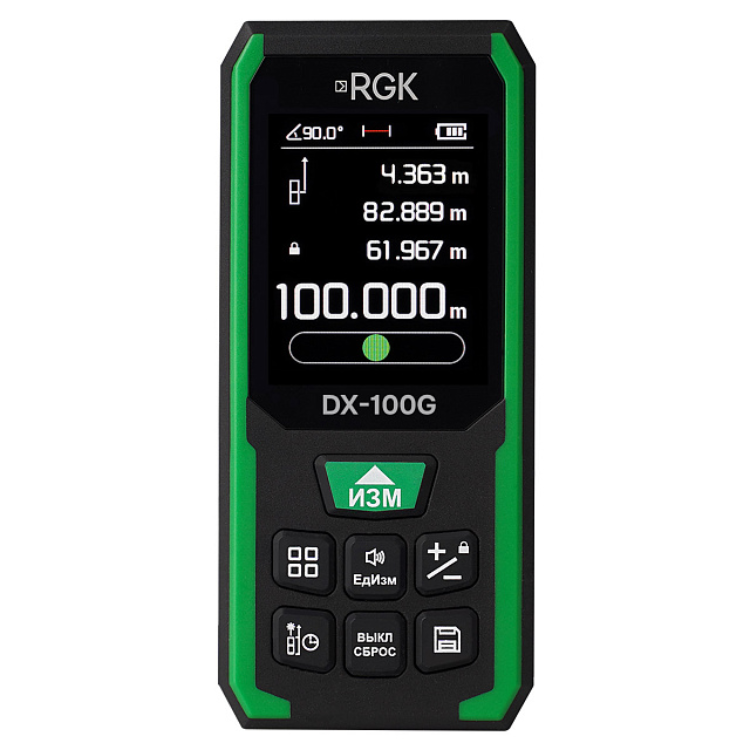 Лазерный дальномер RGK DX-100G