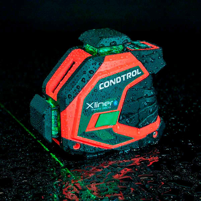 Лазерный уровень Condtrol XLiner Pento 360G с зелёным лучом
