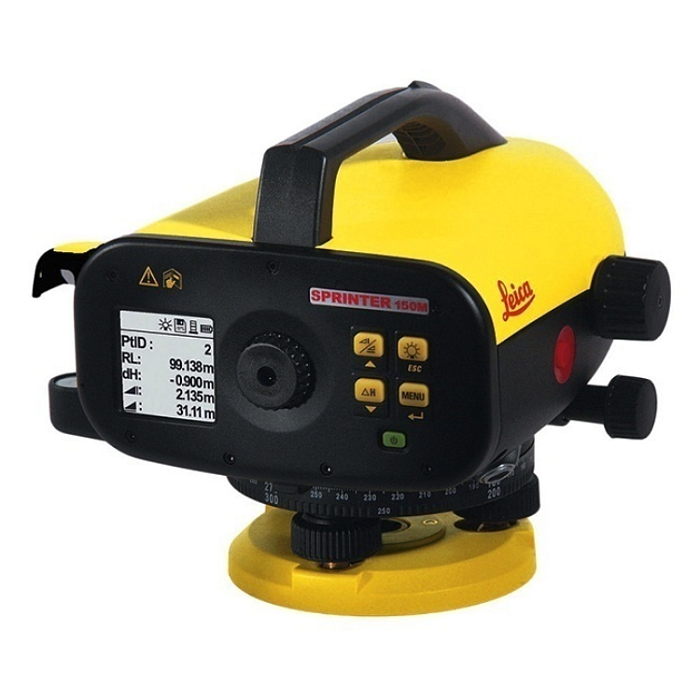 Цифровой нивелир Leica Sprinter 150M + штатив RGK SJW30 + рейка GSS111