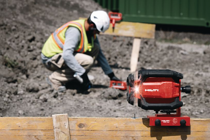 Ротационный лазерный нивелир Hilti PR 40-22