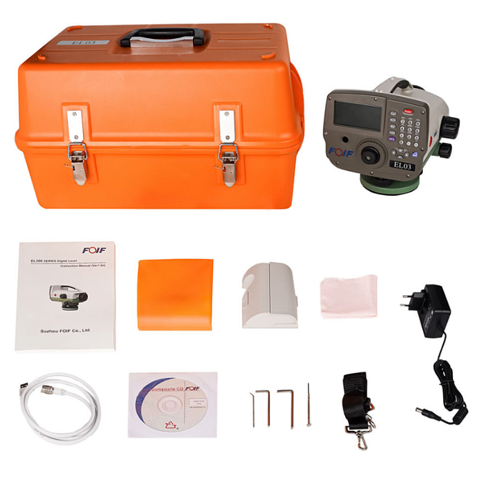 Комплект с цифровым нивелиром FOIF EL03