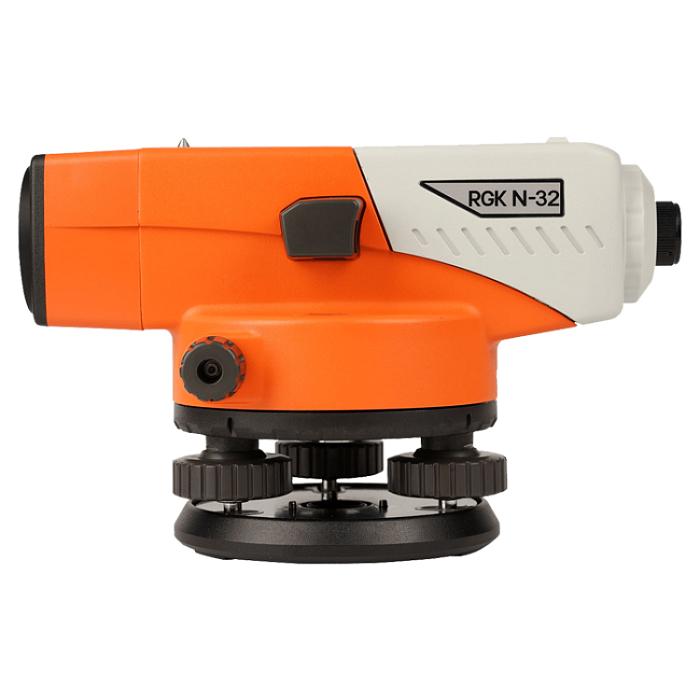 Комплект - оптический нивелир RGK N-32, рейка AMO S3 и штатив RGK S6-Z