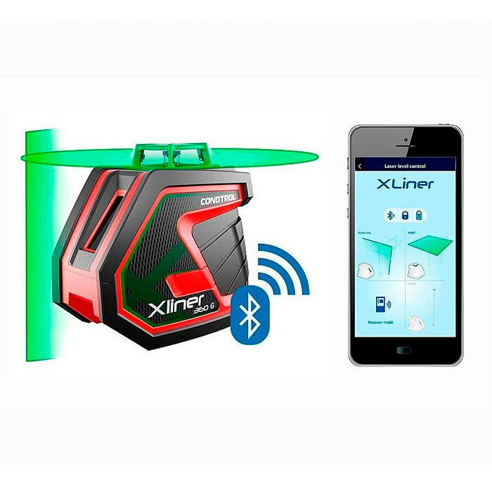 Лазерный нивелир Condtrol XLiner 360G с зеленым лучом