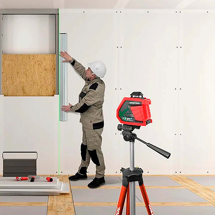 Лазерный нивелир Condtrol XLiner Combo 360G с зеленым лучом