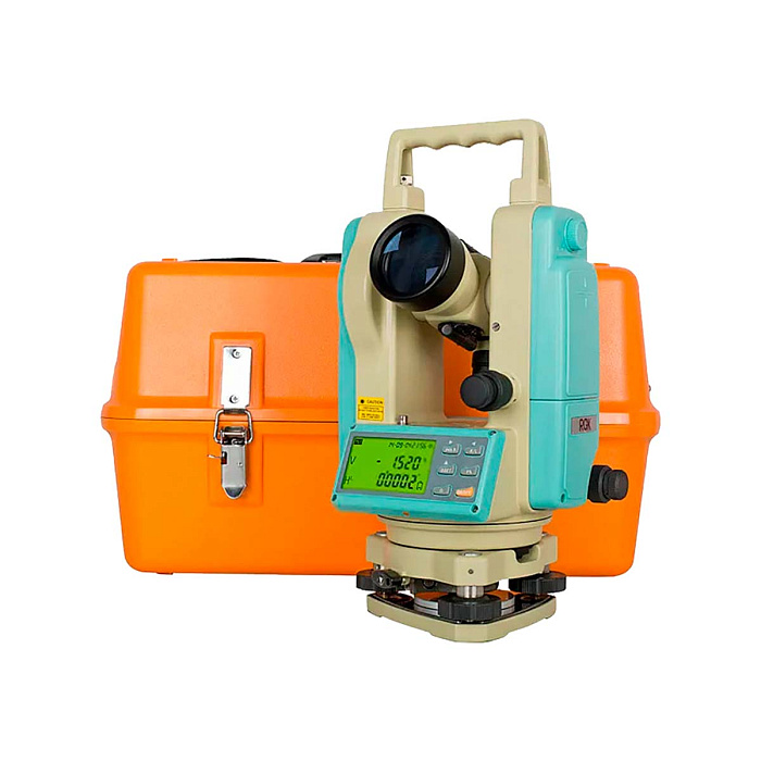 Комплект - электронный теодолит RGK T-02, рейка AMO S3 и штатив RGK S6-Z