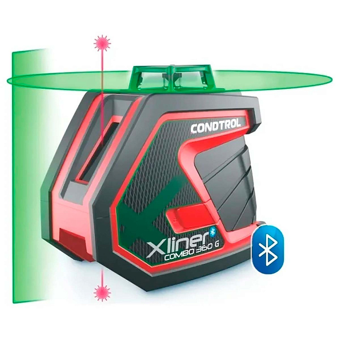 Лазерный нивелир Condtrol XLiner Combo 360G с зеленым лучом