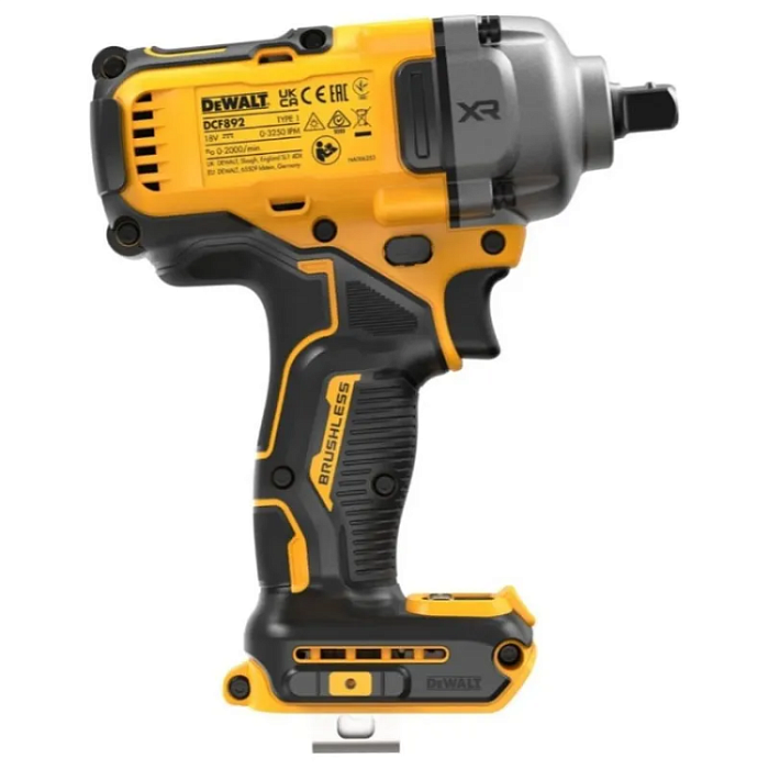 Аккумуляторный гайковерт ударный бесщёточный DeWALT DCF892NT-XJ