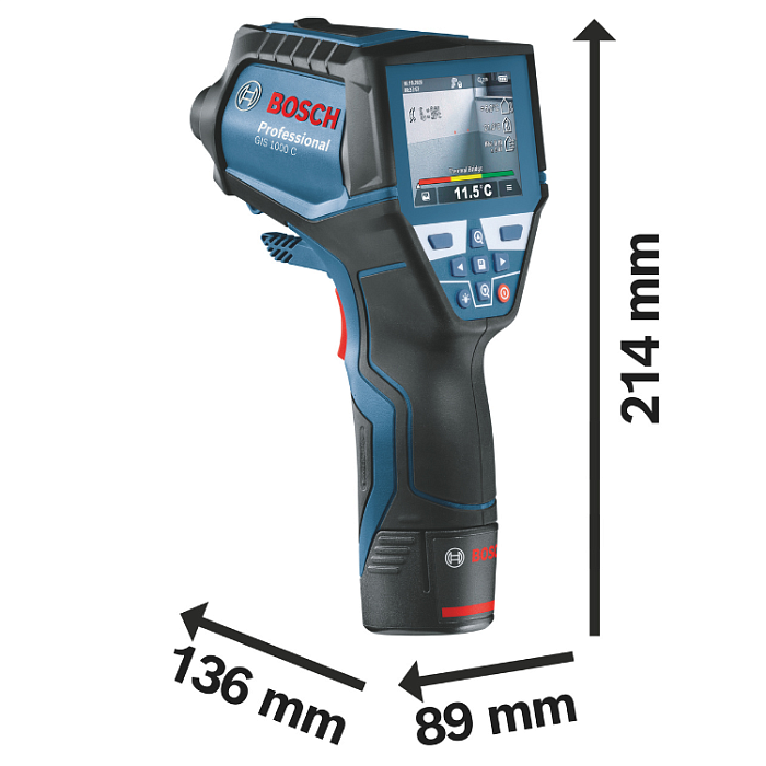 Термодетектор Bosch GIS 1000C в L-boxx