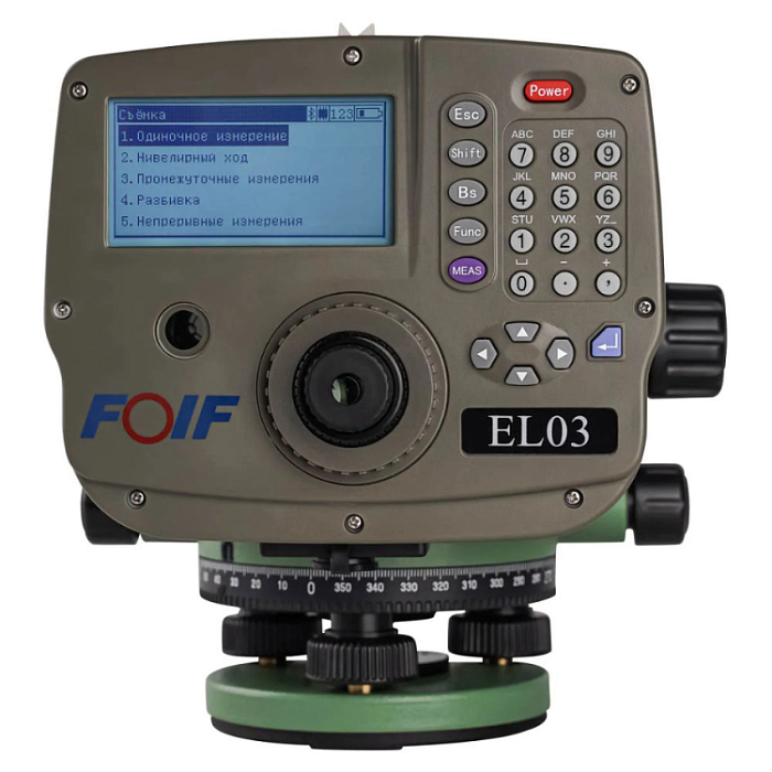 Комплект с цифровым нивелиром FOIF EL03