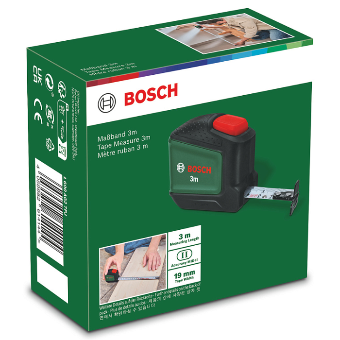 Рулетка измерительная Bosch 3 м