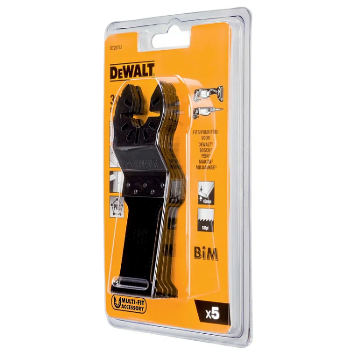 Насадка для многофункционального инструмента DeWALT 43x30 мм