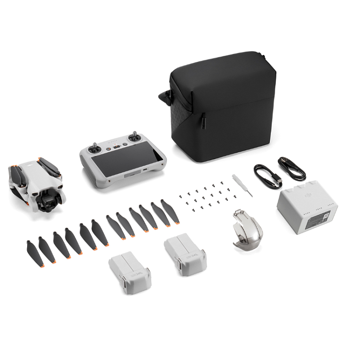 Дрон DJI Mini 3 (DJI RC) Fly More Combo