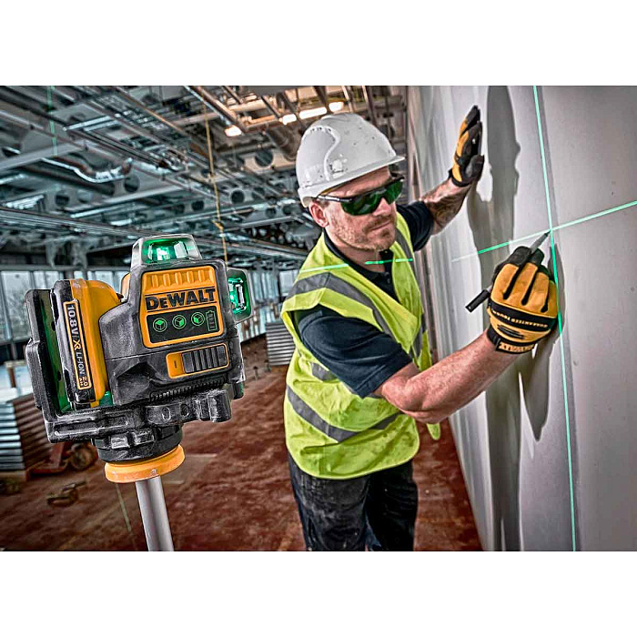 Лазерный уровень DEWALT DCE089D1G с зеленым лучом
