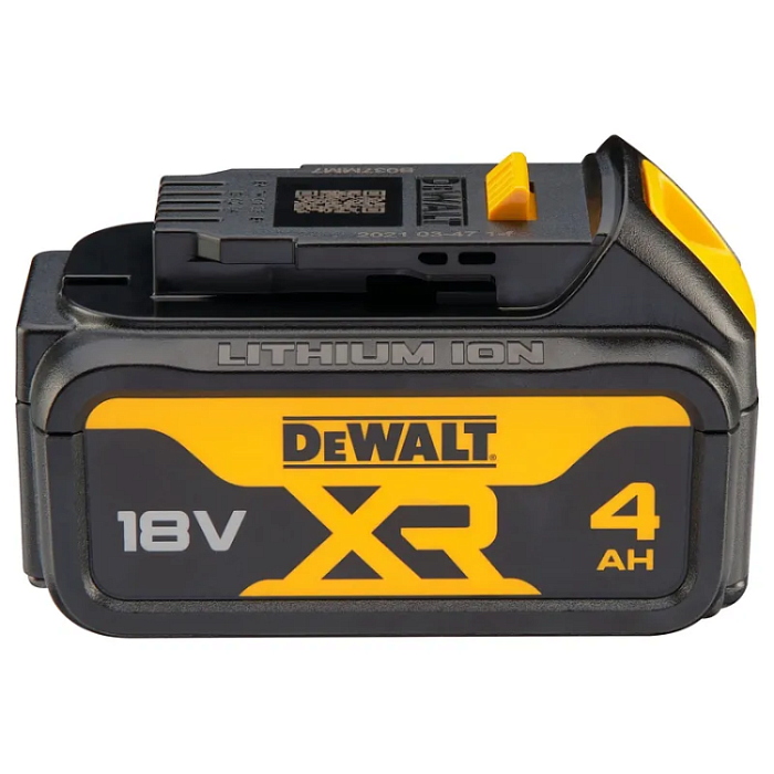Аккумулятор 18В, 4.0 Ah, Li-Ion, DeWalt DCB182-XJ