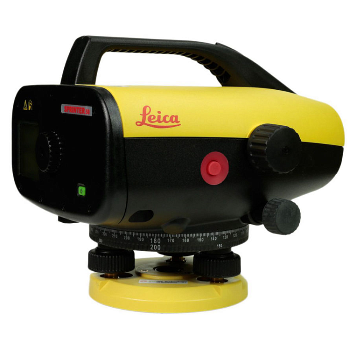 Цифровой нивелир Leica Sprinter 50 + штатив RGK SJW30 + рейка GSS111