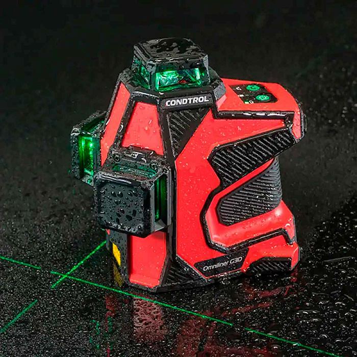Лазерный уровень Condtrol Omniliner G3D Kit с зеленым лучом