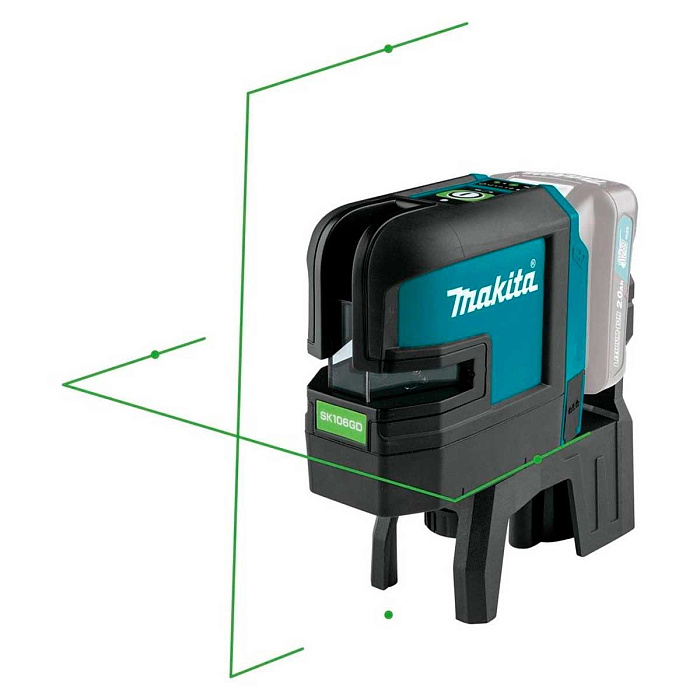 Лазерный уровень Makita SK106GDZ с зеленым лучом