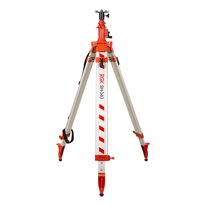 Комплект ротационный нивелир RGK SP-100 со штативом RGK SH-340 и рейкой RGK LR-2