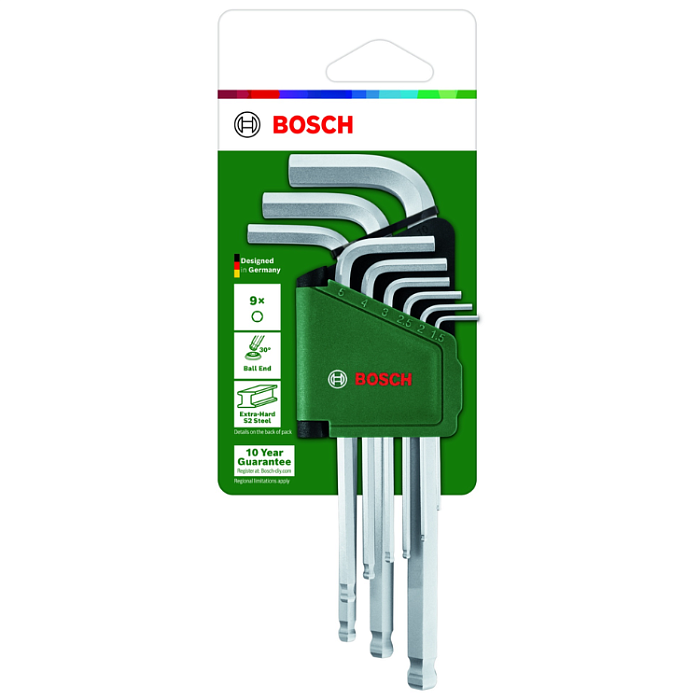 Набор шестигранников, 9 шт