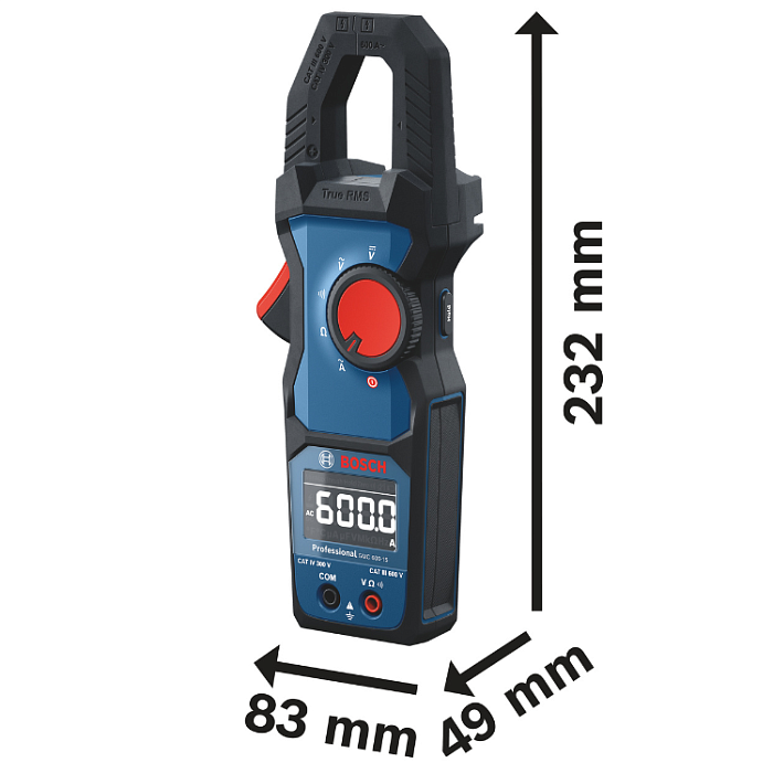 Токоизмерительные клещи Bosch GMC 600-15