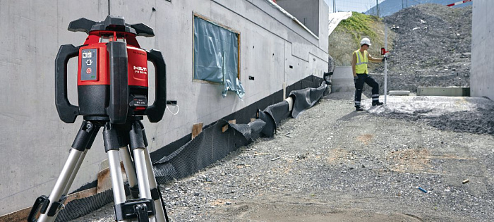 Ротационный лазерный нивелир Hilti PR 30-HVS A12