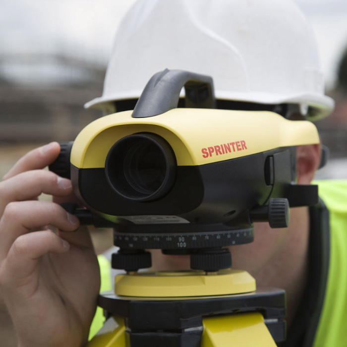 Цифровой нивелир Leica Sprinter 50 + штатив RGK SJW30 + рейка GSS111