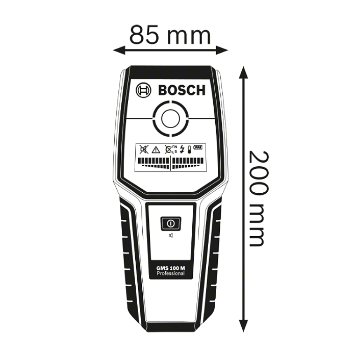 Детектор для обнаружения Bosch GMS 100 M Prof