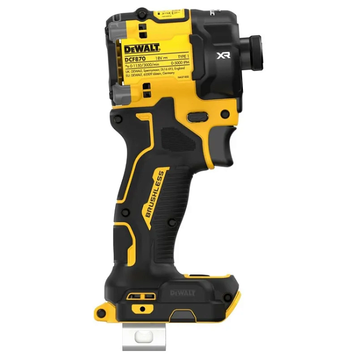 Аккумуляторный ударный гайковерт DeWALT "XR" 18 В DCF870NT-XJ