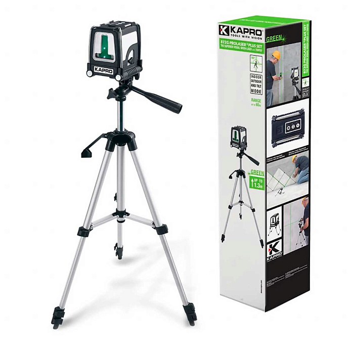 Лазерный уровень KAPRO 872G Set со шативом